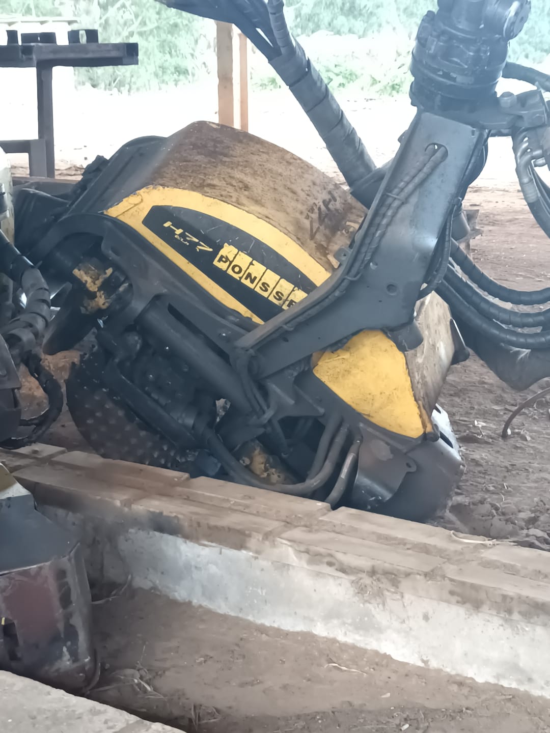 Cabeçote Ponsse H77 2019 com roda medidora